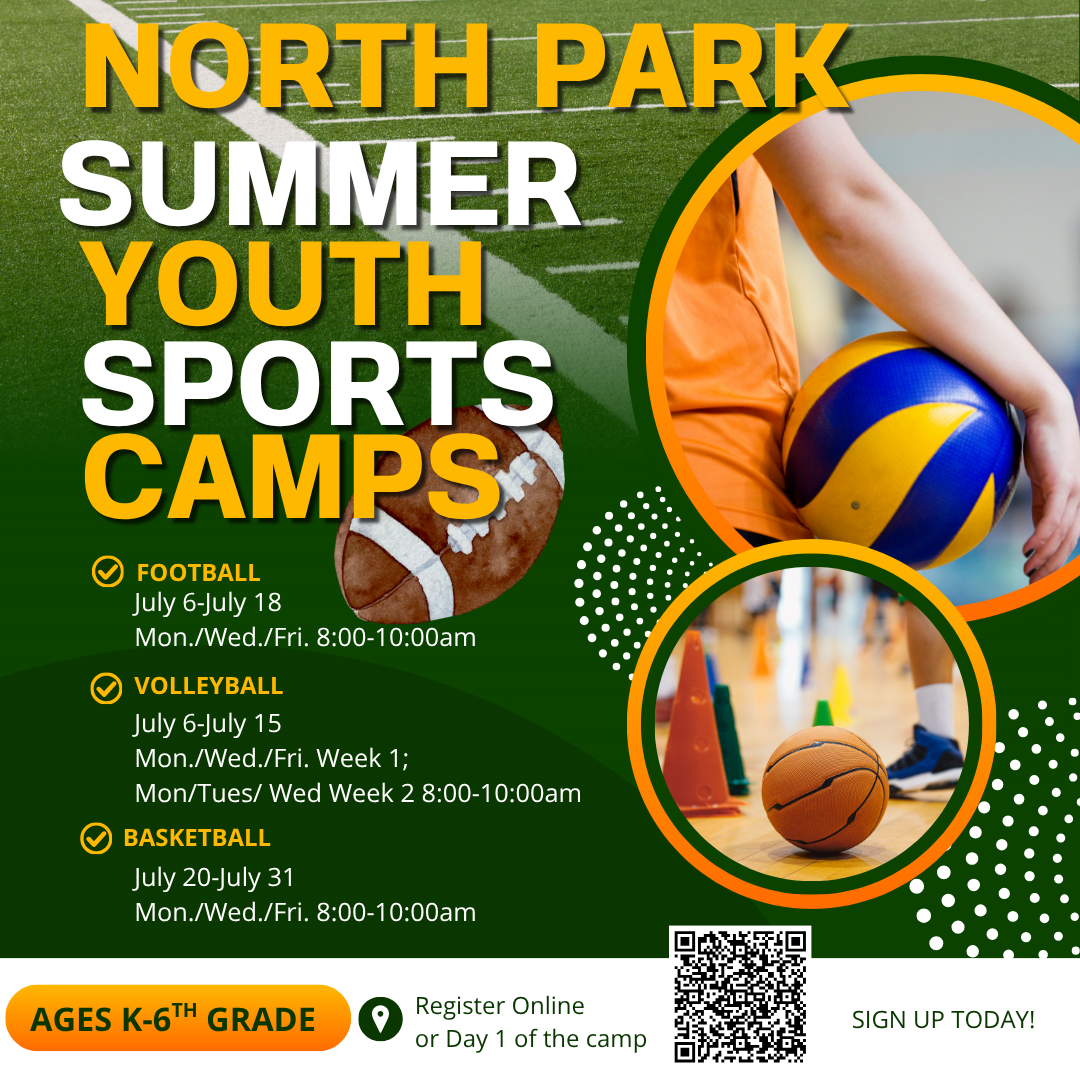 youth summer camp flyer